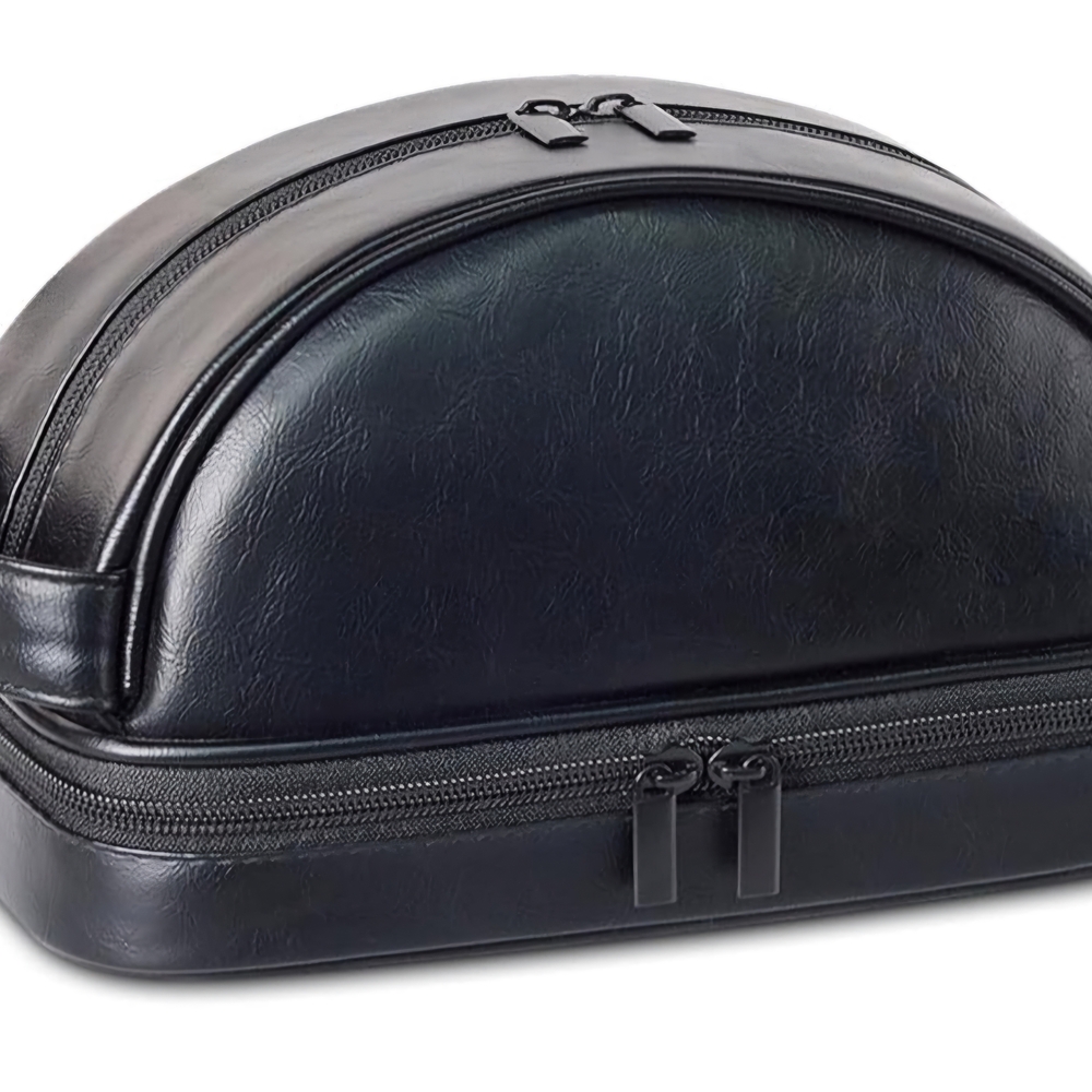 Black Leather Men's Bag
